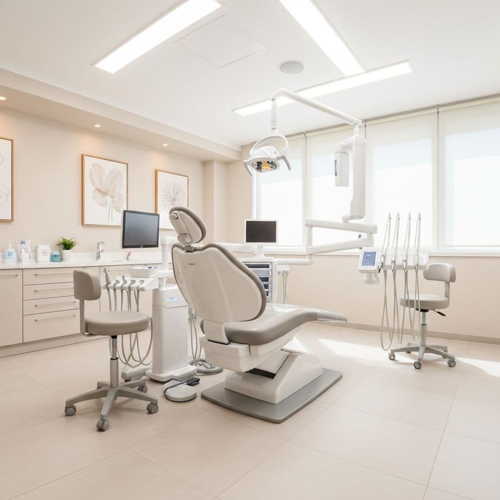 Modern dental clinic interior